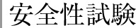 安全性試験